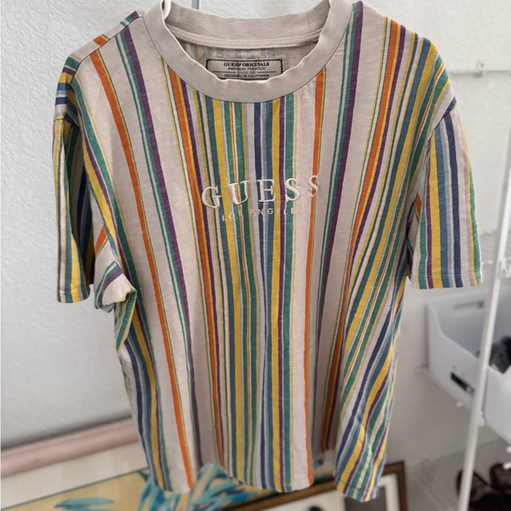 Vintage orange and gold guess tees